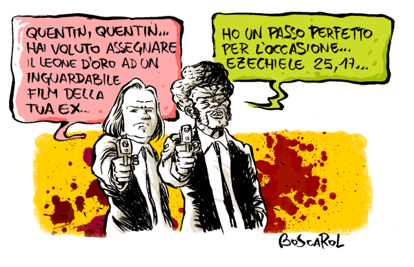 Leone d'oro al brutto film dell'ex morosa del presidente di giuria